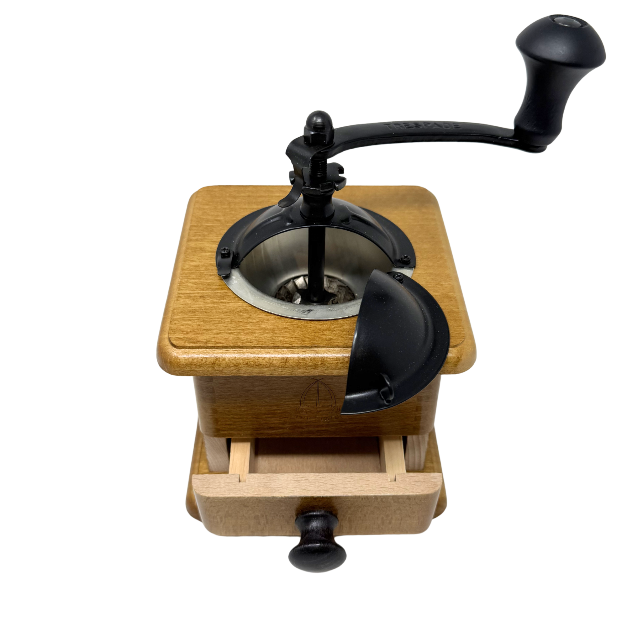 Classic Wooden Box Coffee Grinder