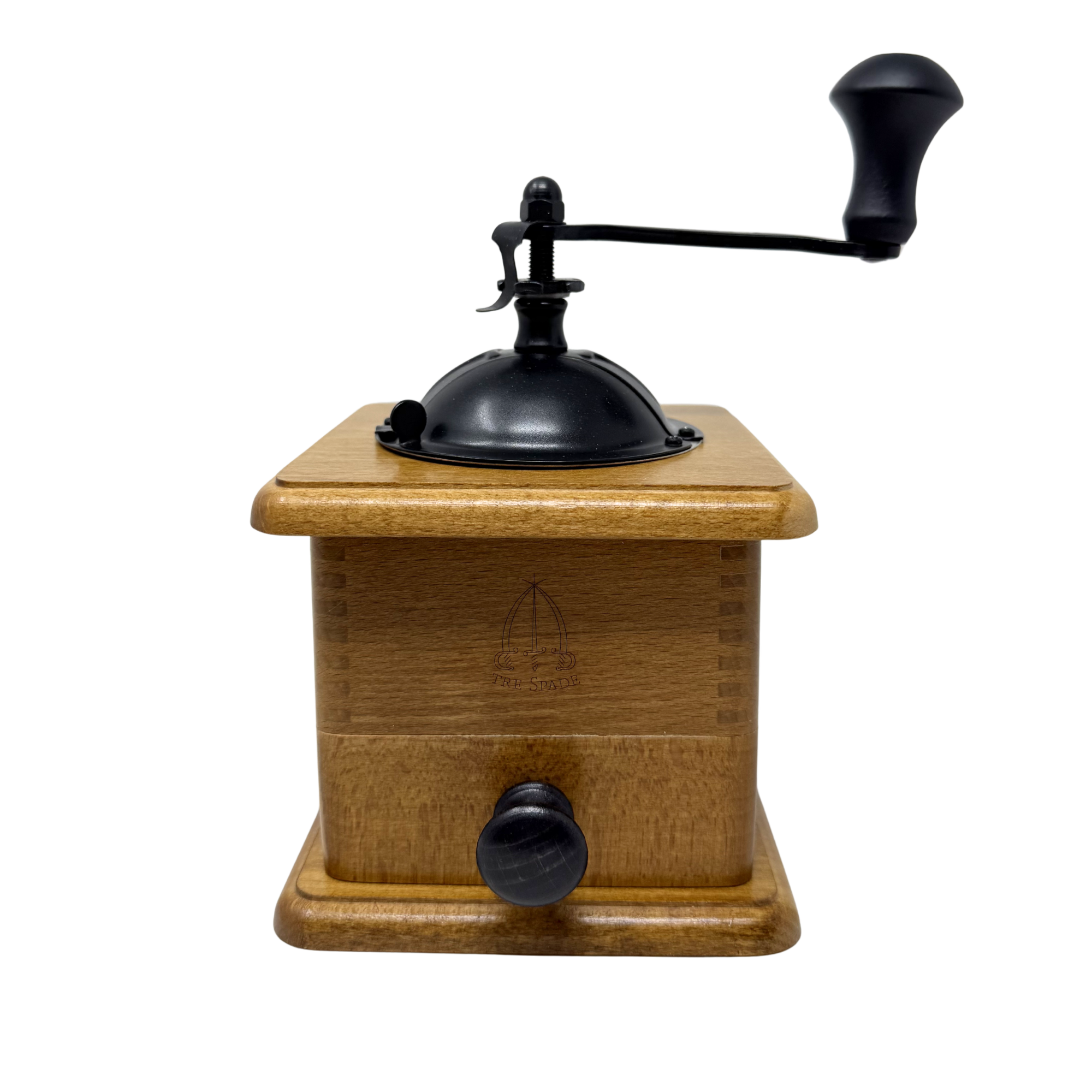Classic Wooden Box Coffee Grinder