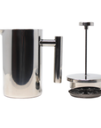 Stainless Steel French Press - Polished Silver
