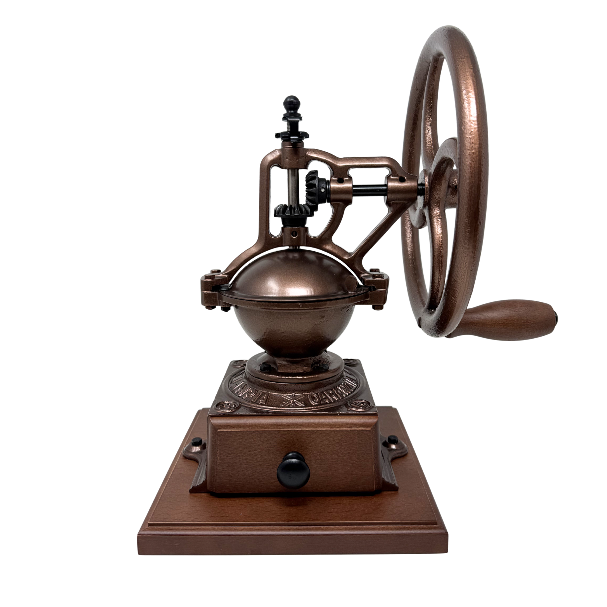 Vintage Flywheel Coffee Grinder