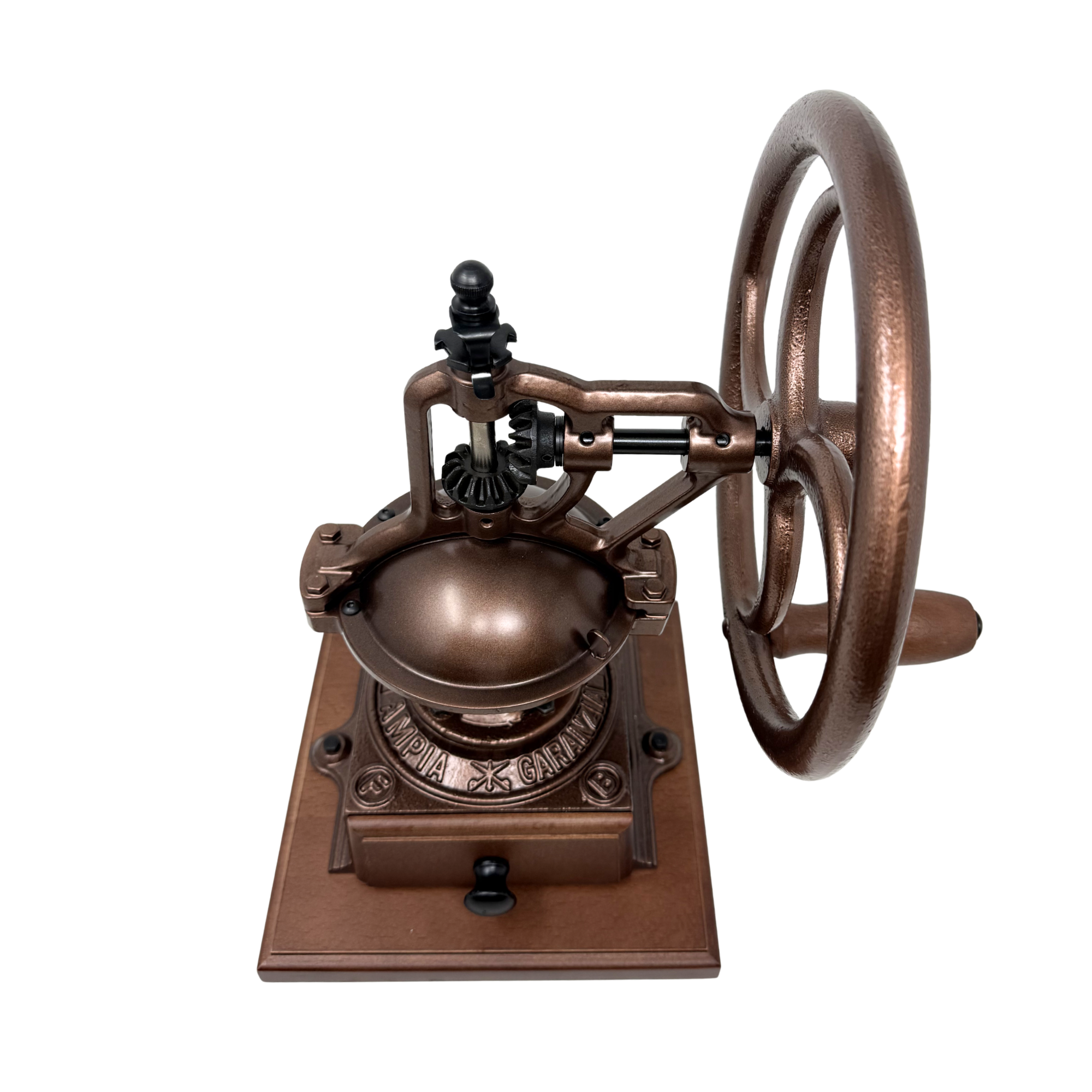 Vintage Flywheel Coffee Grinder
