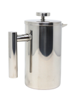 Stainless Steel French Press - Polished Silver