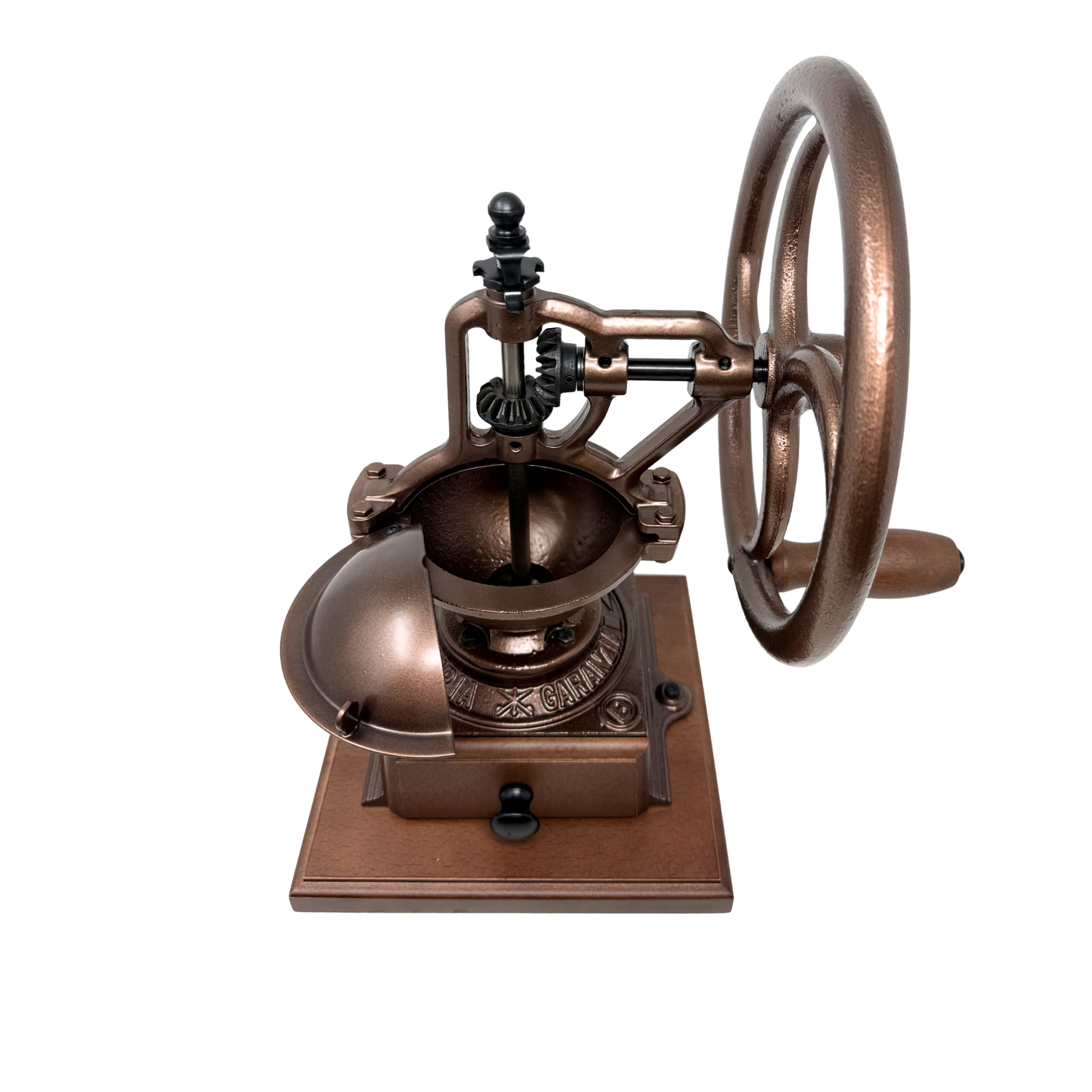 Vintage Flywheel Coffee Grinder
