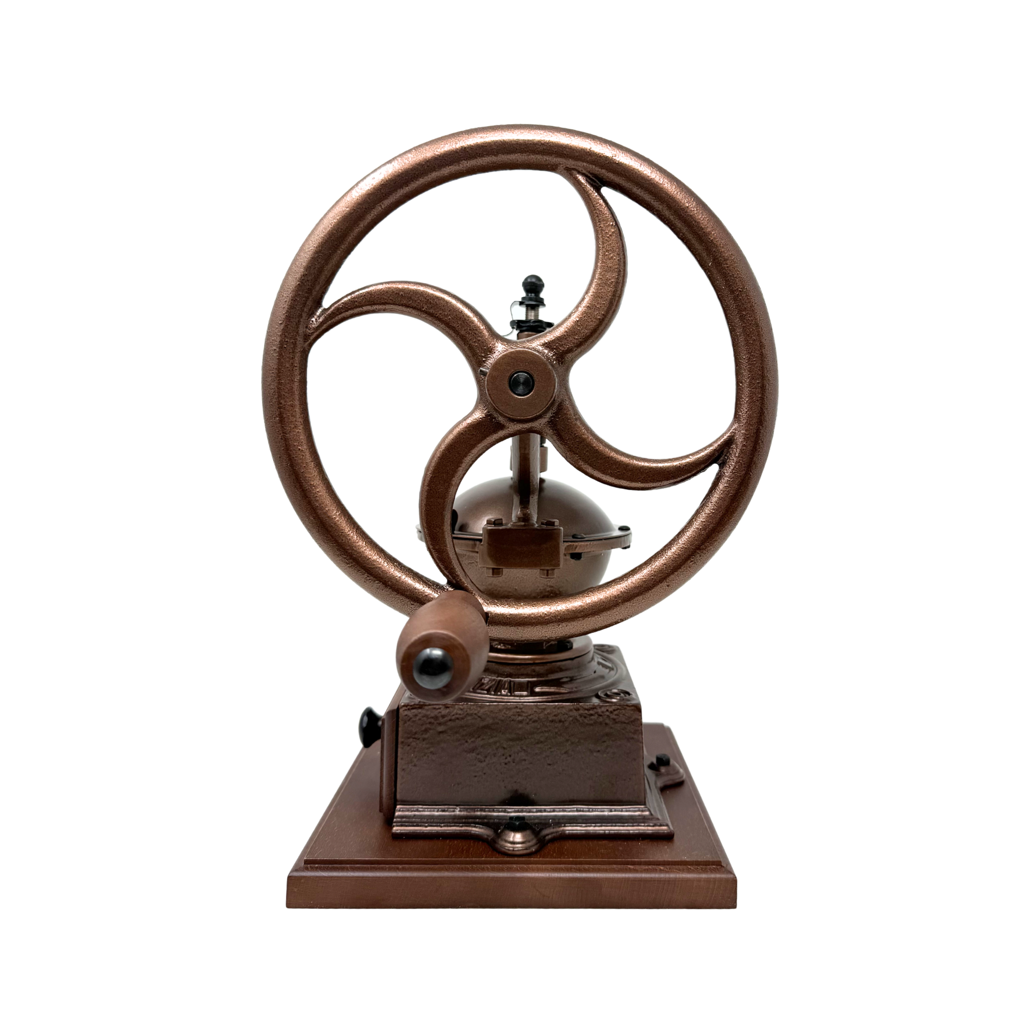 Vintage Flywheel Coffee Grinder