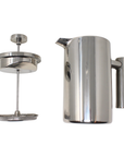 Stainless Steel French Press - Polished Silver