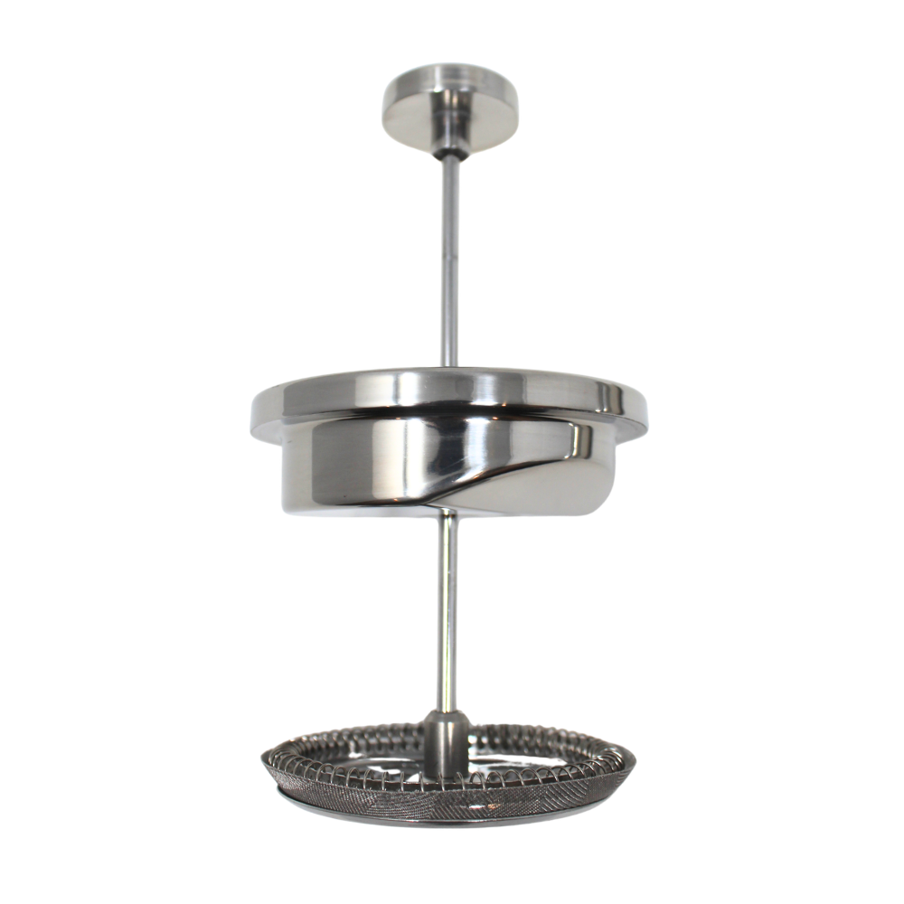 Stainless Steel French Press - Polished Silver