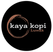 Kaya Kopi Luwak logo on a black background